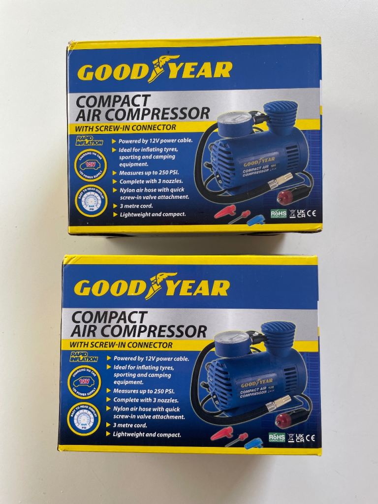 Goodyear air compressor / tyre inflator 