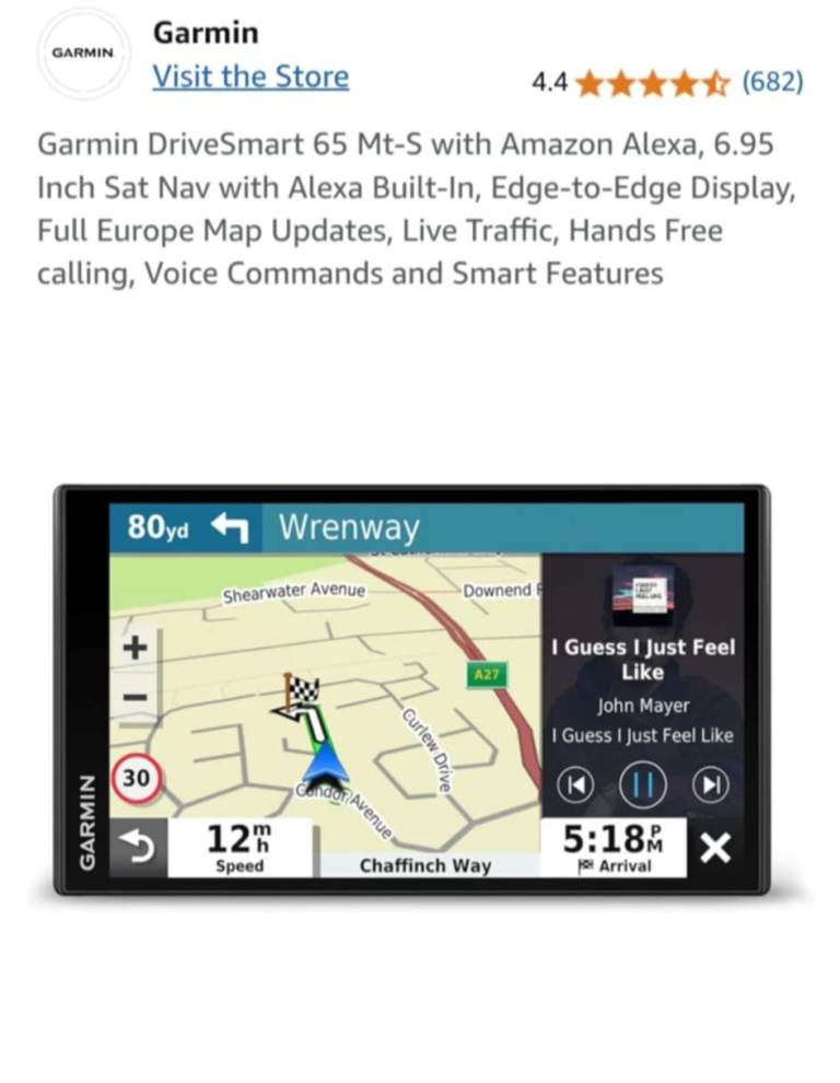 Sat nav reverse camera and cd mounted holder