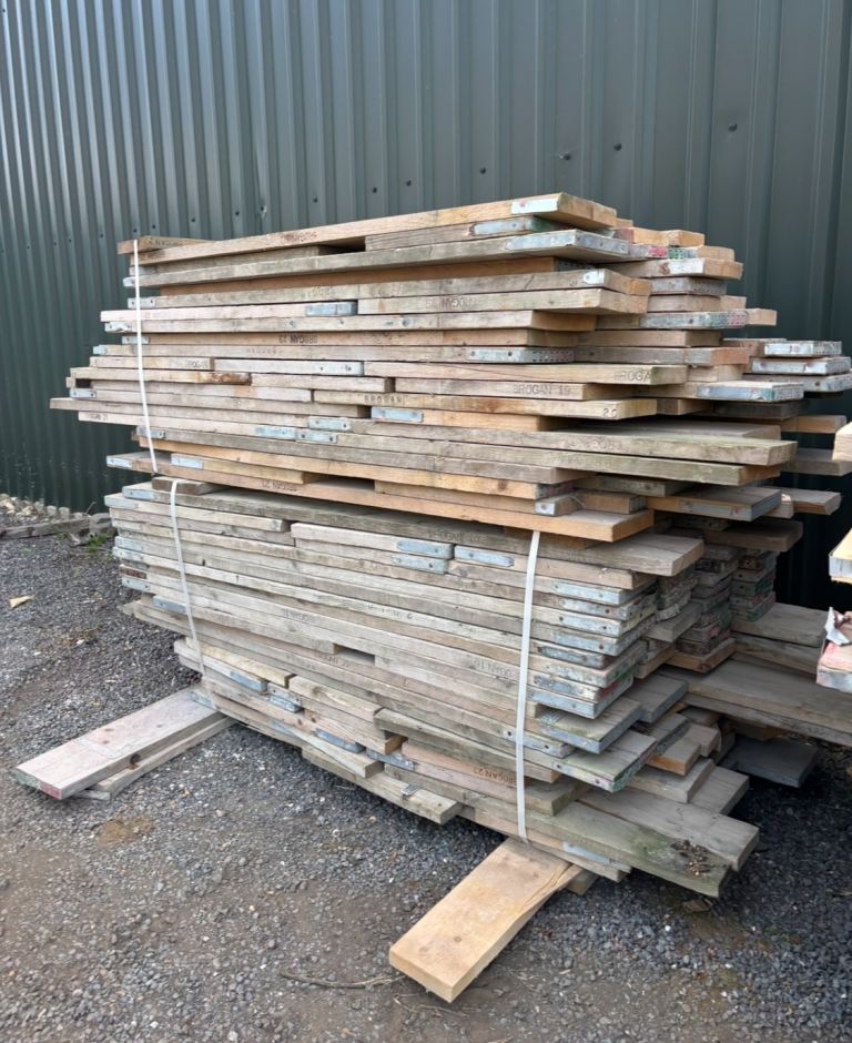 🌿 Reclaimed Scaffolding Board Packs – Authentic, Rustic & Full of Character! 🪵✨