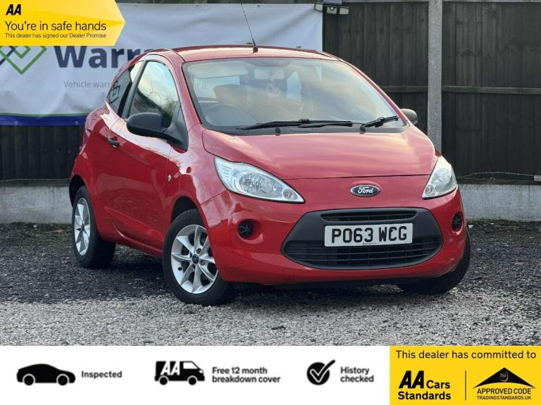 2013 Ford Ka 1.2 Studio Connect 3dr [Start Stop] HATCHBACK Petrol Manual
