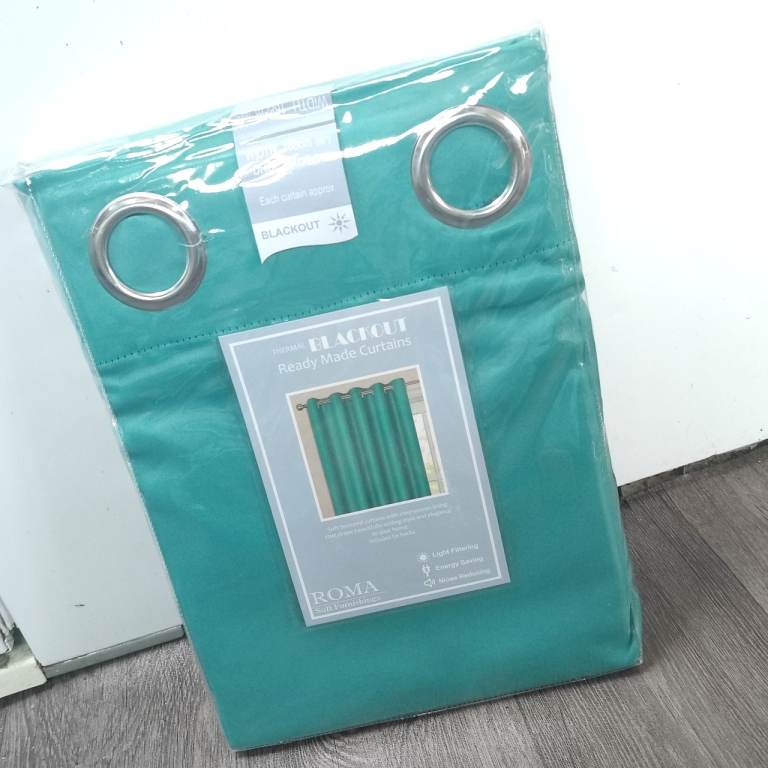 Roma thermal blackout readymade curtains.