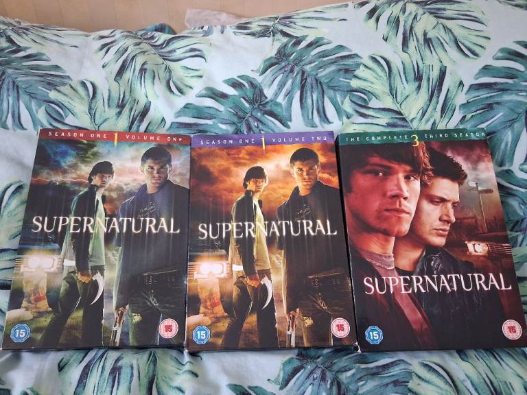 Supernatural dvd's 