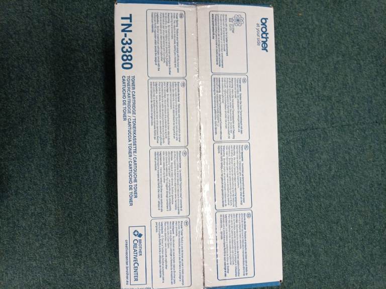 Brother TN-3380 Toner Cartridge - New, Unopened