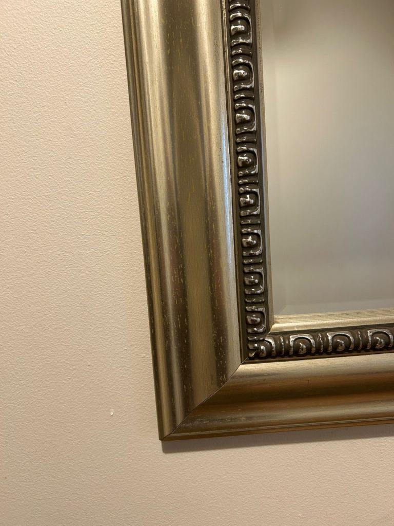 Large wall mirror