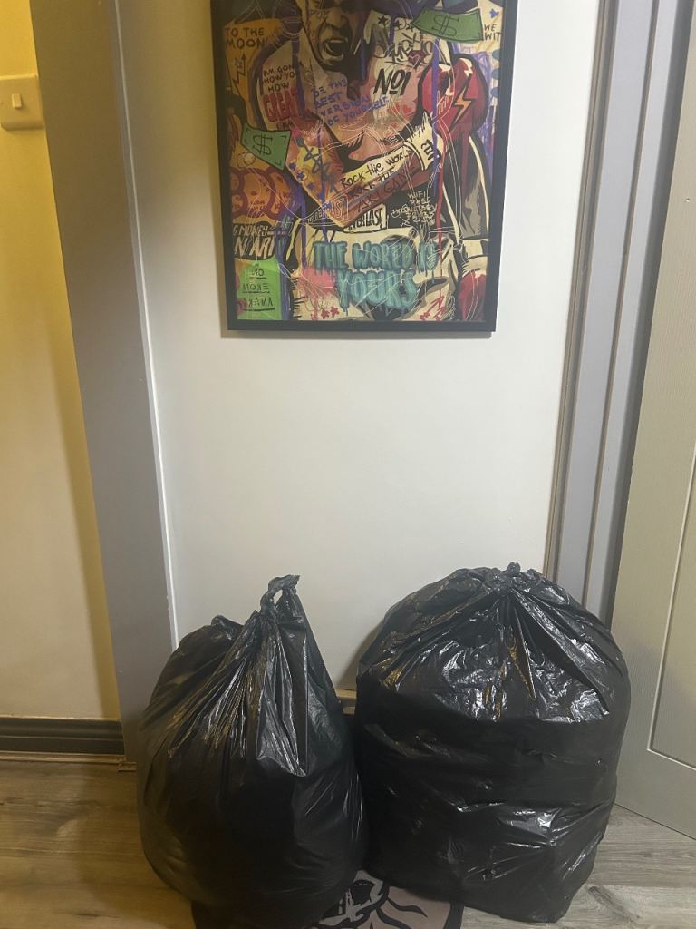Bundle of clothes 