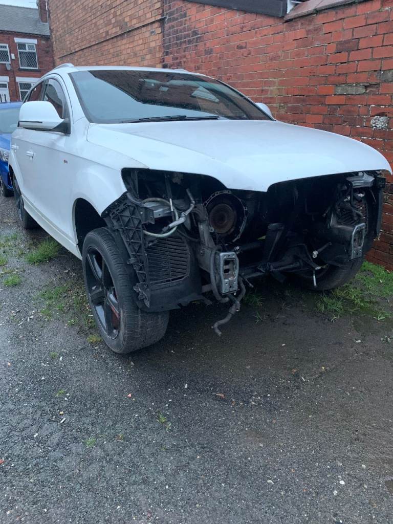 AUDI Q7 QUATTRO S LINE 07 FULLY LOADED 3.0 TDI AUTO 7 SEATER swop or px for WHY ENGINE REMOVED 