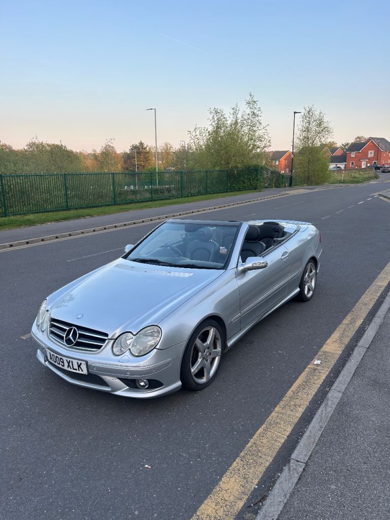 Mercedes-Benz, CLK, Convertible, 2009, Semi-Auto, 1796 (cc), 2 doors