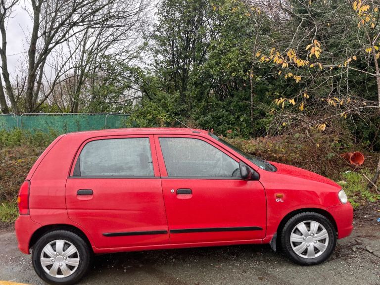 SUZUKI ALTO 1.1 GL 04 REG RED 5 DOOR GENUINE 40181 MILES MOT OCTOBER 9TH 2026 TAX £35 LOW INSURANCE