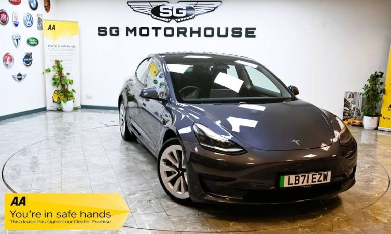 2021 Tesla Model 3 Standard Plus 4dr Auto SALOON ELECTRIC Automatic