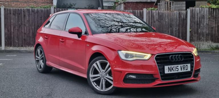 2015 Audi A3 1.4 TFSI 150 S Line 5dr HATCHBACK Petrol Manual