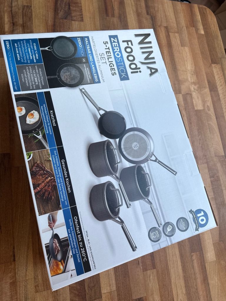 Ninja Foodi zero stick 5 piece pan set BNIB