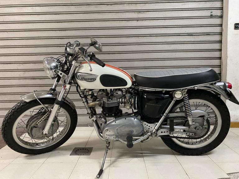 Triumph Bonneville Bonneville 650 T120R 1970 TTs  Petrol Manual