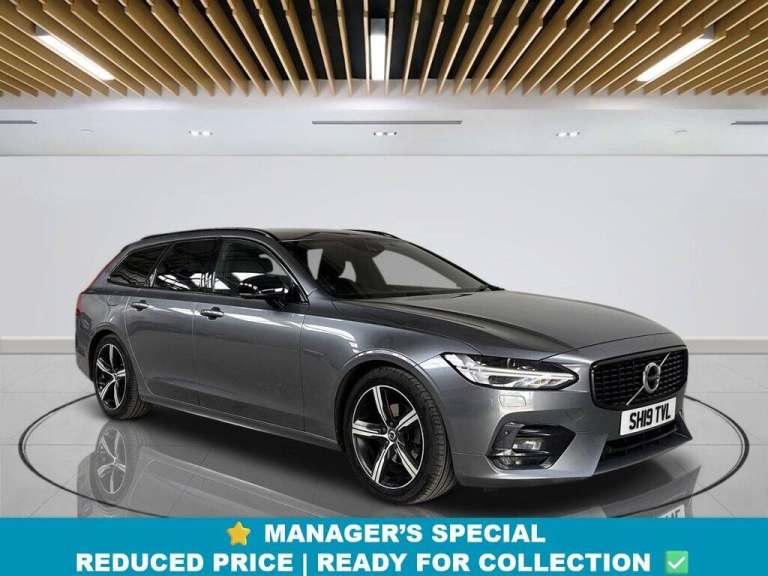 2019 Volvo V90 2.0 D4 R-Design Estate 5dr Diesel Auto Euro 6 (s/s) (190 ps) Estate Diesel Automatic