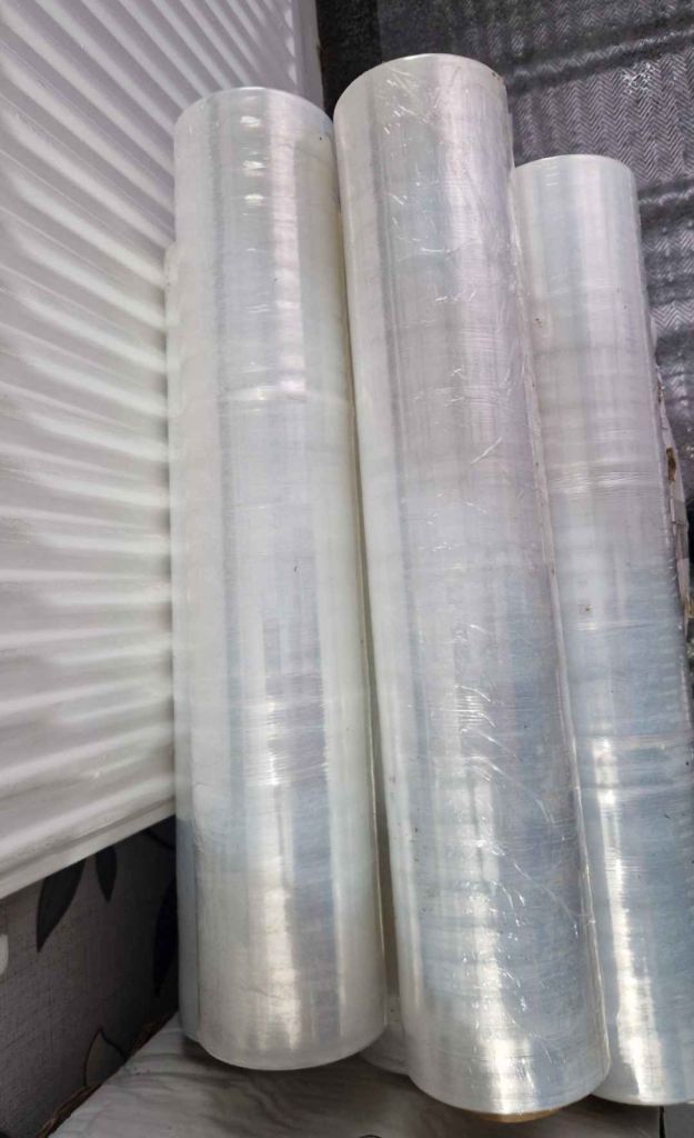 Three Rolls Clear Packaging Shrink Wrap Film - NEW