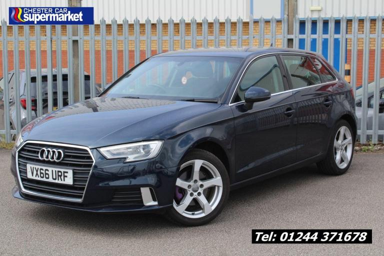 2016 Audi A3 2.0 TDI Sport Sportback Euro 6 (s/s) 5dr HATCHBACK Diesel Manual