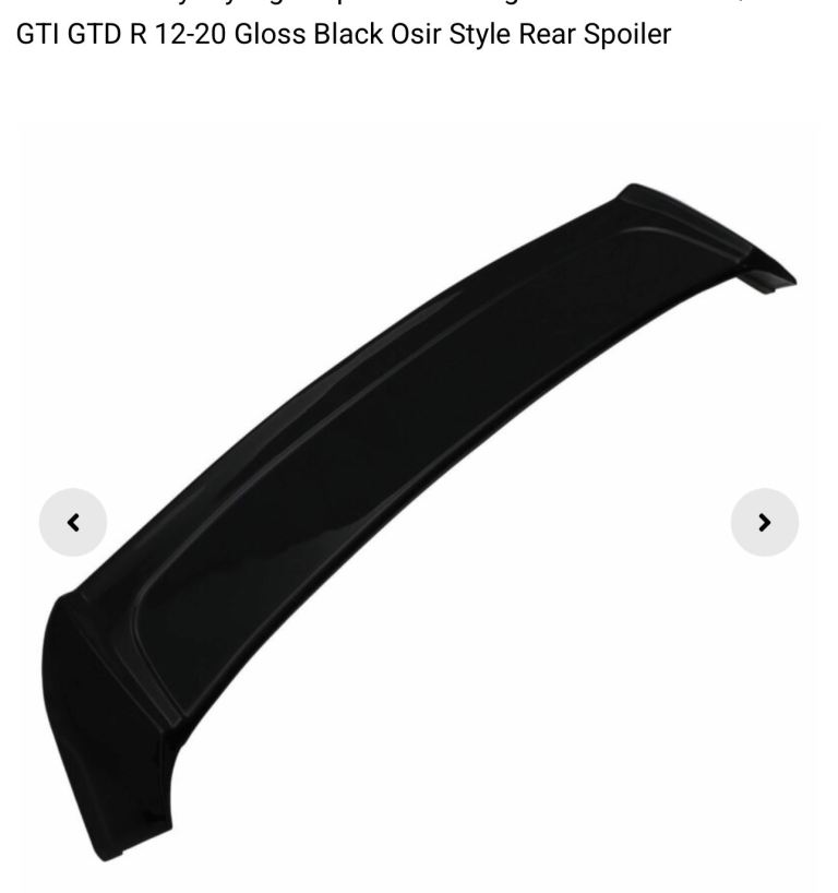Mk7 golf spoiler