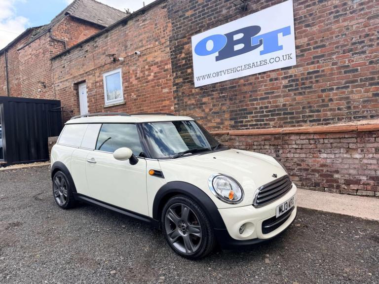 2013 MINI Clubvan 1.6 Clubvan Cooper D CAR DERIVED VAN Diesel Manual