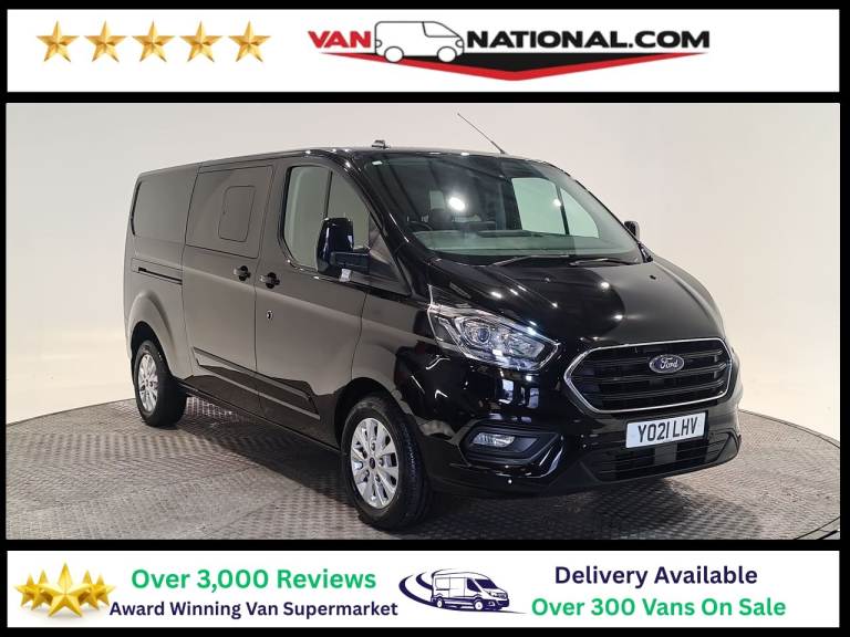2021 Ford Transit Custom 2.0 320 ECOBLUE LIMITED L2 H1 130 BHP LWB COMBI VAN Crew Van Diesel Manual