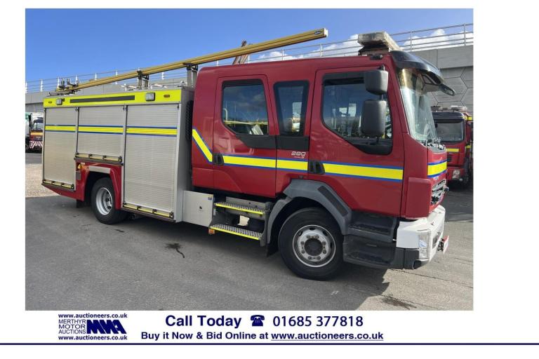 2009 Volvo FL 280 4X2 AUTO 15 TON 5 SEAT CREW CAB FIRE TENDER --------------------------- NA Dies...