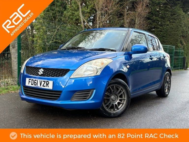 2012 Suzuki Swift 1.2 SZ2 Hatchback 5dr Petrol Manual Euro 5 (94 ps) Hatchback Petrol Manual