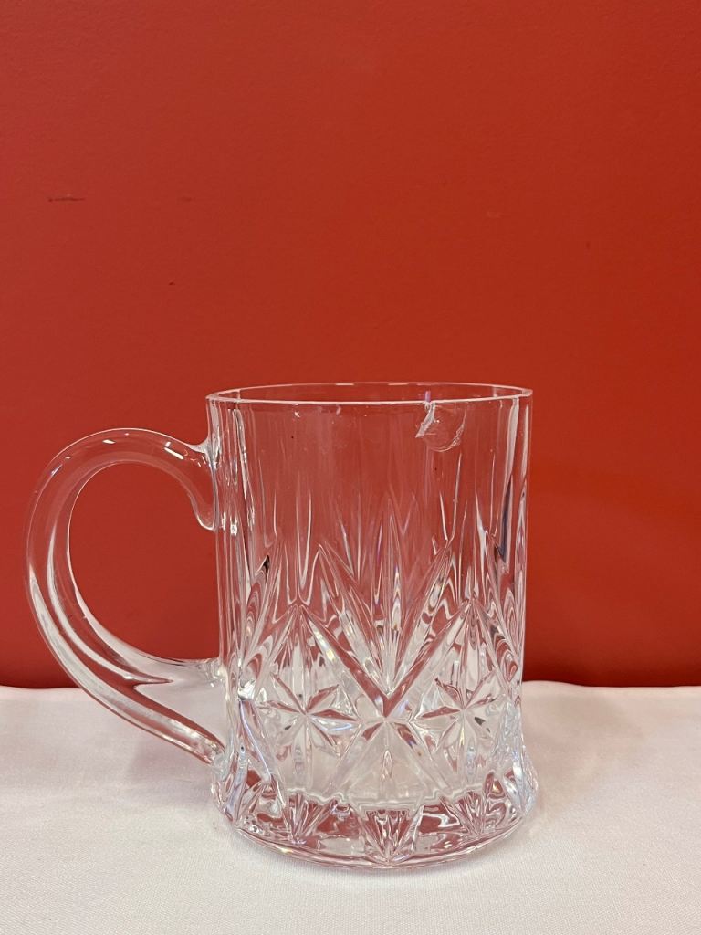 Crystal Beer Glass With Handle