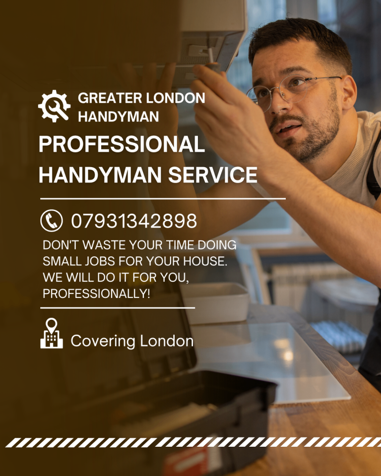 Looking for experienced Handyman / Multi-Trader Wanted – Small Jobs Across London (Own Tools)