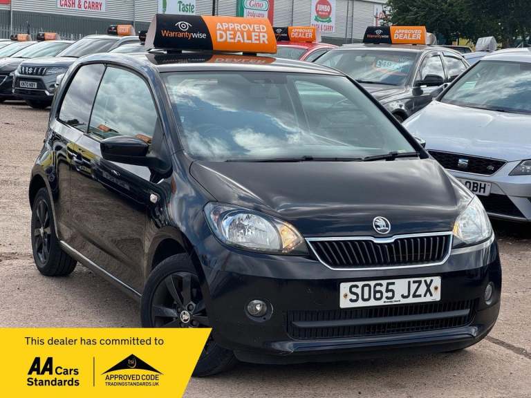 2015 Skoda Citigo 1.0 MPI Black Edition 3dr HATCHBACK PETROL Manual