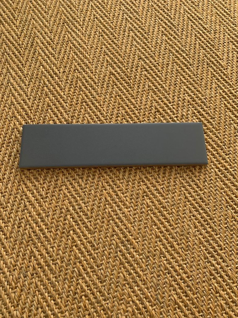 Blue grey ceramic Italian tiles 