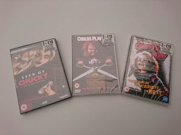 Chucky Horror DVD Movies LOCAL DELIVERY