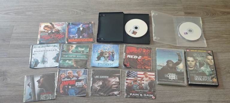 14x DVDs Movies CDs Joblot Bundle 
