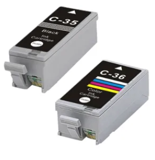 Compatible Canon PGI-35 and 36 Ink Cartridges