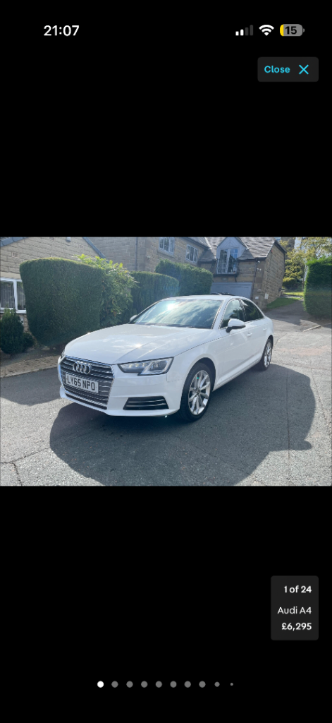 Audi A4 Sport 2016, Manual, 1.4 petrol, Full Audi SH