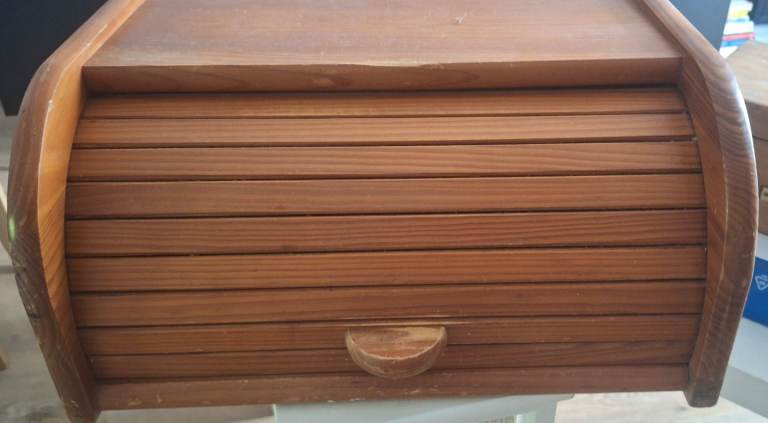 Vintage bread bin