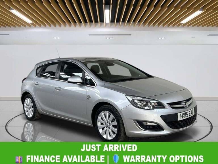 2015 Vauxhall Astra 1.6i Elite Hatchback 5dr Petrol Auto Euro 6 (115 ps) Hatchback Petrol Automatic