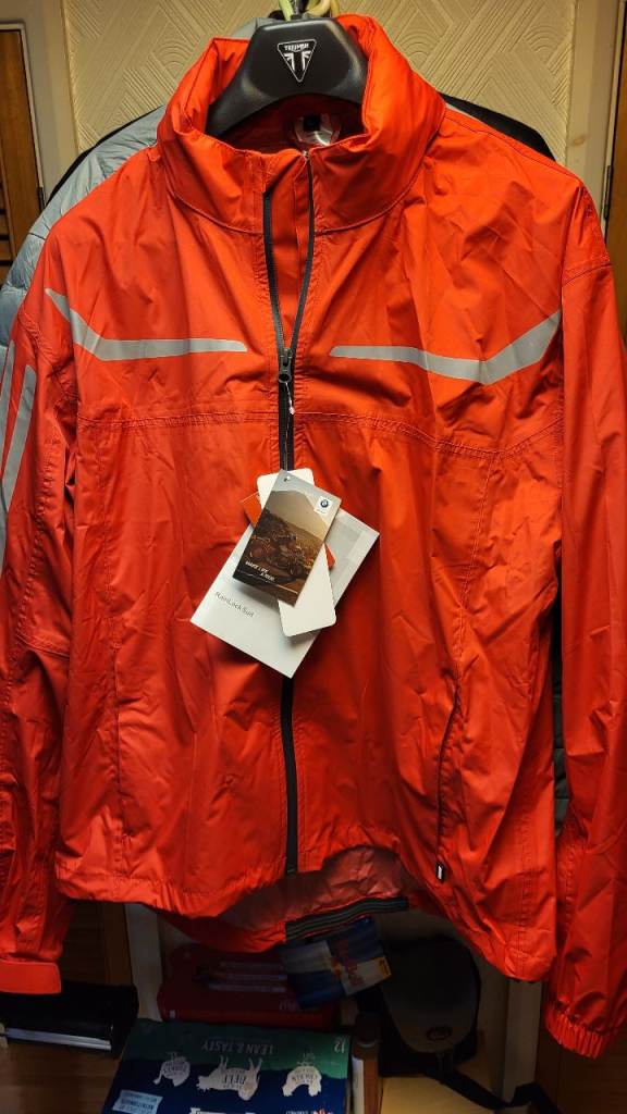Genuine BMW "Rainlock" Waterproof Overjacket "L"