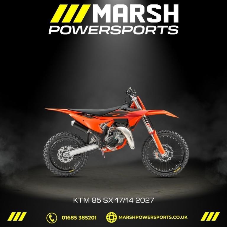 85 SX 17/14 2027 Model - KTM Main Dealer - Reserve NOW!