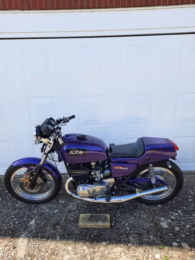 Suzuki GT550 Custom, 1977