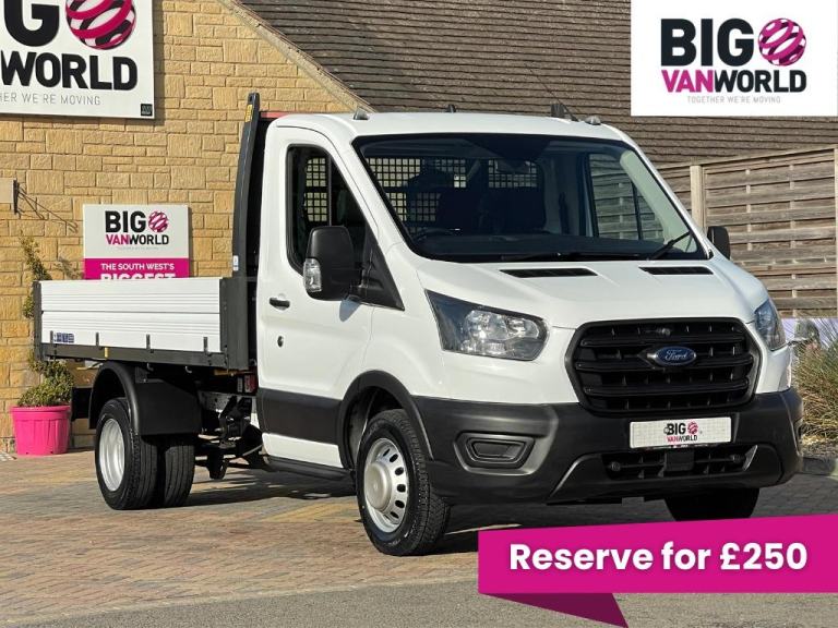 Ford Transit 350 TDCI 130 L2 LEADER ECOBLUE MWB SINGLE CAB 10FT5 ALLOY TIPPER