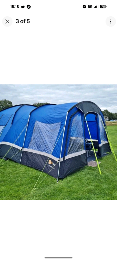 Hi-Gear Voyager 2 tent porch