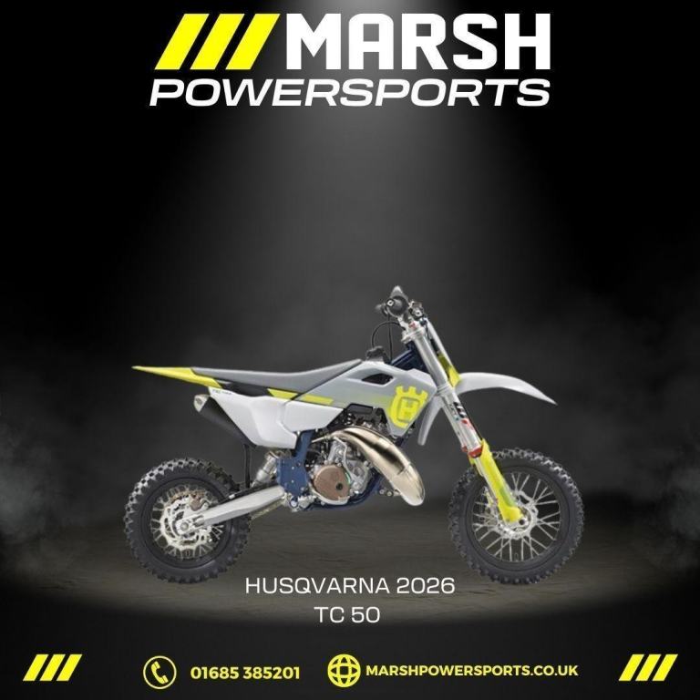 Husqvarna TC 50 2026 - Husqvarna Main Dealer - Reserve Now!