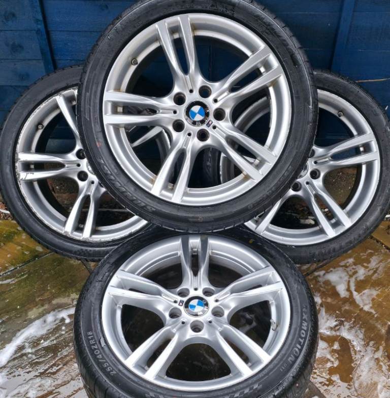 Bmw 3 4 Series Msport 18" alloy wheels - Genuine BMW Style 400M - F30 F31 F32 F36 - 5 x 120