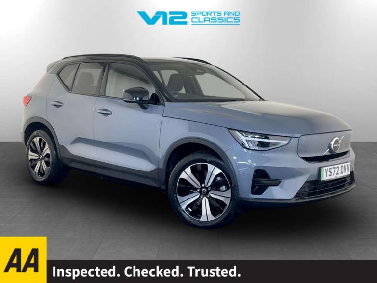 2022 Volvo XC40 Recharge 69kWh Core SUV 5dr Electric Auto (231 ps) SUV Electric Automatic