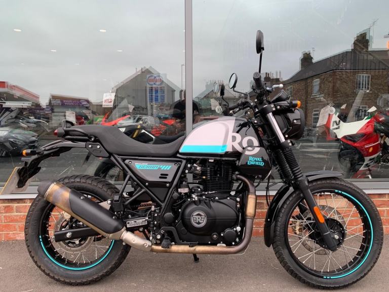 Royal Enfield SCRAM 411 E5 - 657 miles - 2 YEAR WARRANTY 