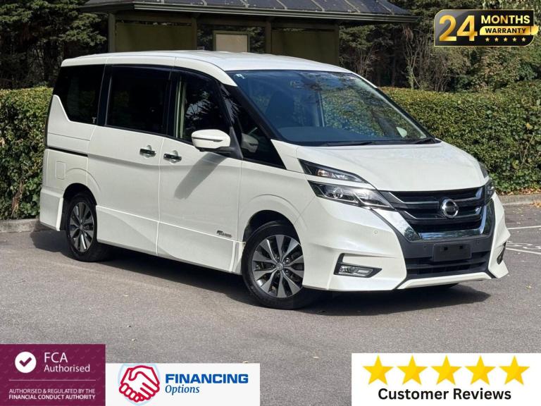 Nissan Serena 2017- Highway Star| Top Spec| Grade 4.5 Petrol/Electric Hybrid Automatic