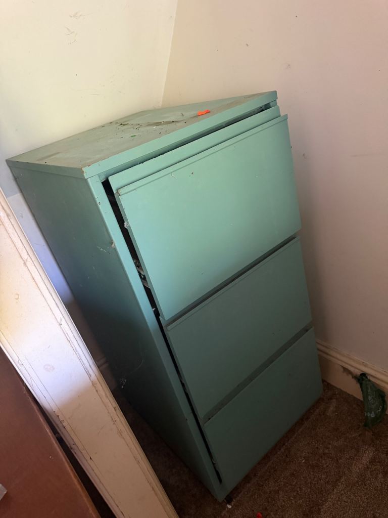 FREE Blue Filing Cabinet