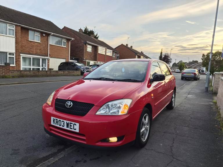 Toyota, COROLLA, Hatchback, 2003, Manual, 1598 (cc), 5 doors