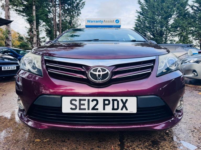 2012 Toyota Avensis 2.0 D-4D T Spirit 4dr SALOON Diesel Manual