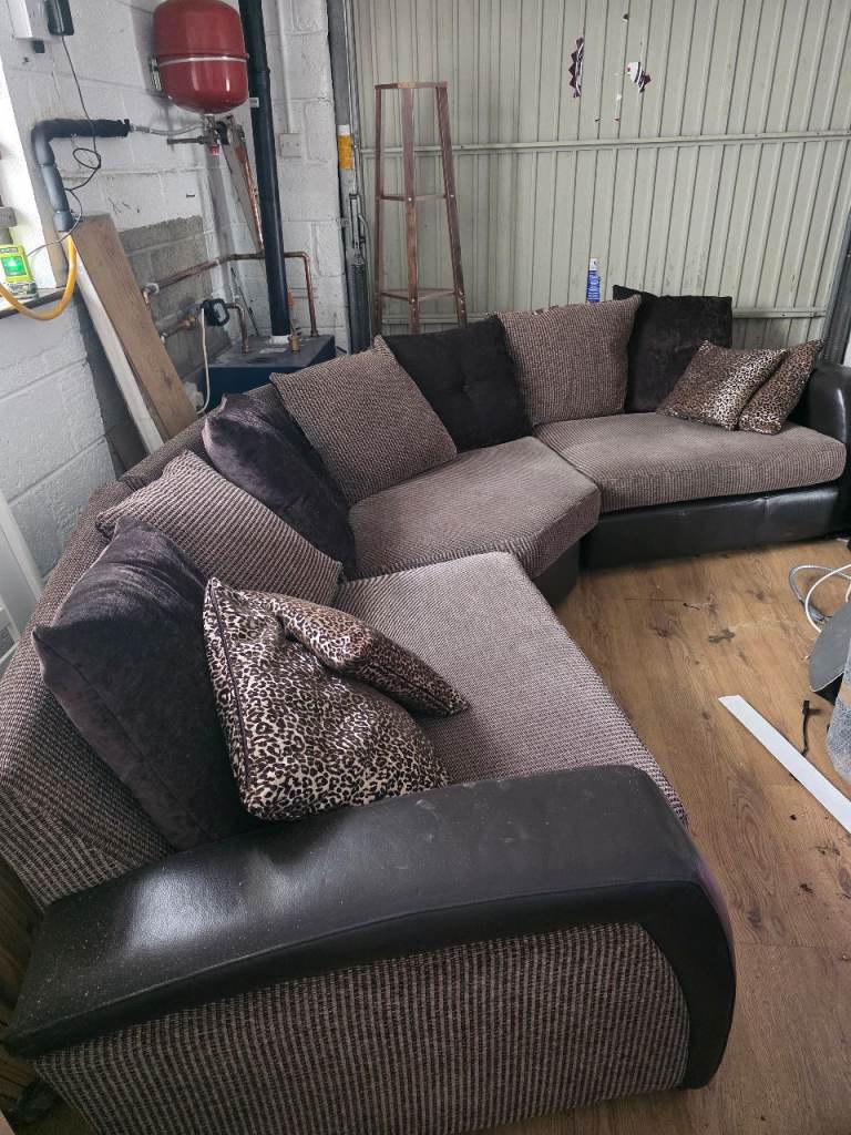 Comfortable corner sofa