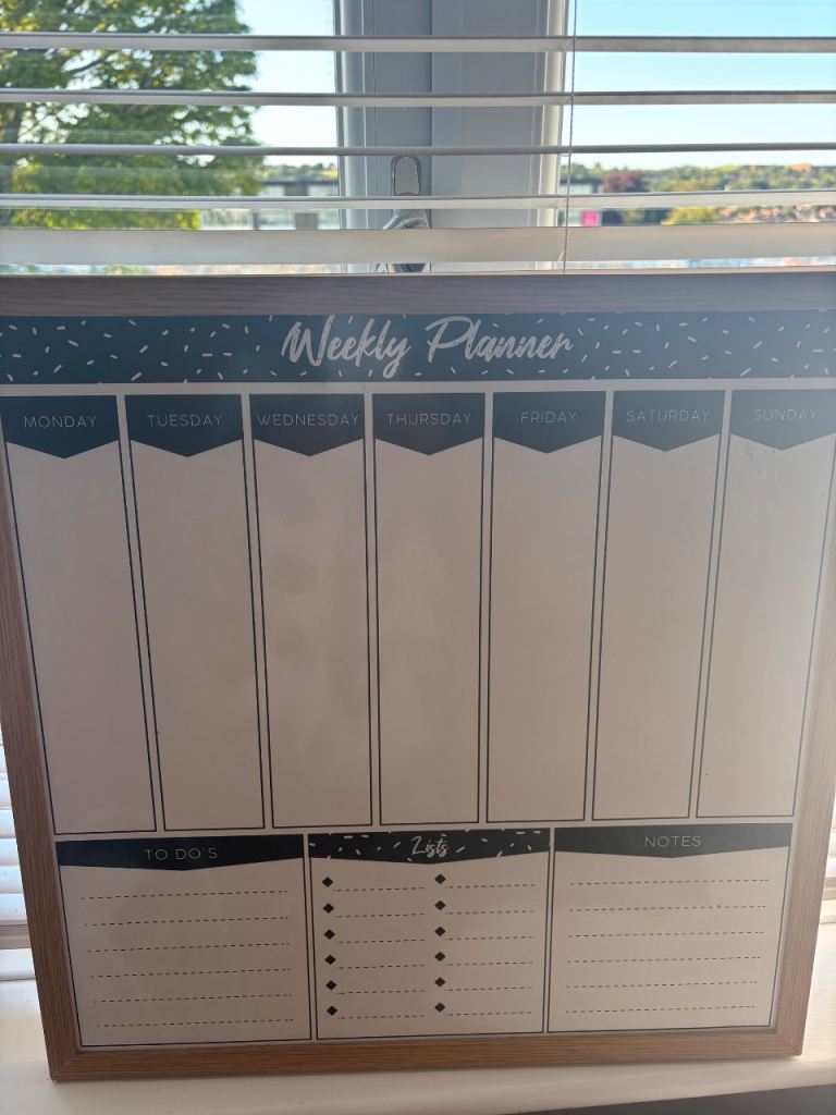 Weekly Planner Board