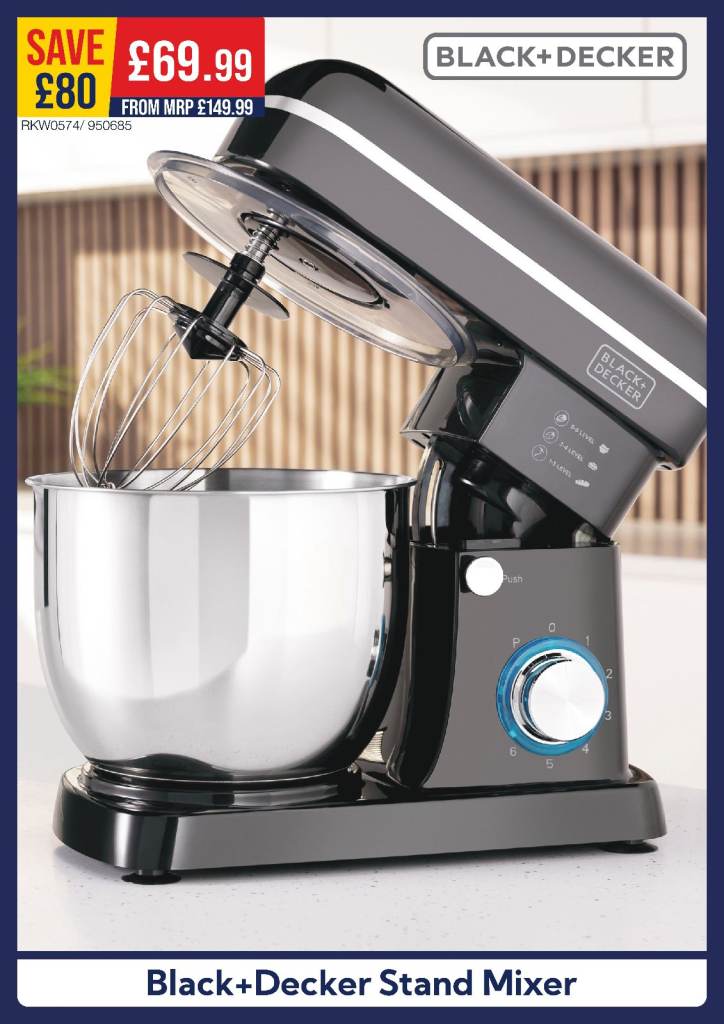 Brand New Black+Decker Stand Mixer (MRP £149.99)